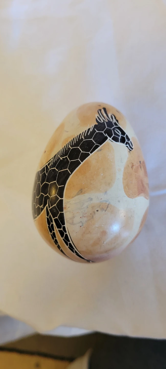 Collection of various decorative eggs and stands - photo 2
