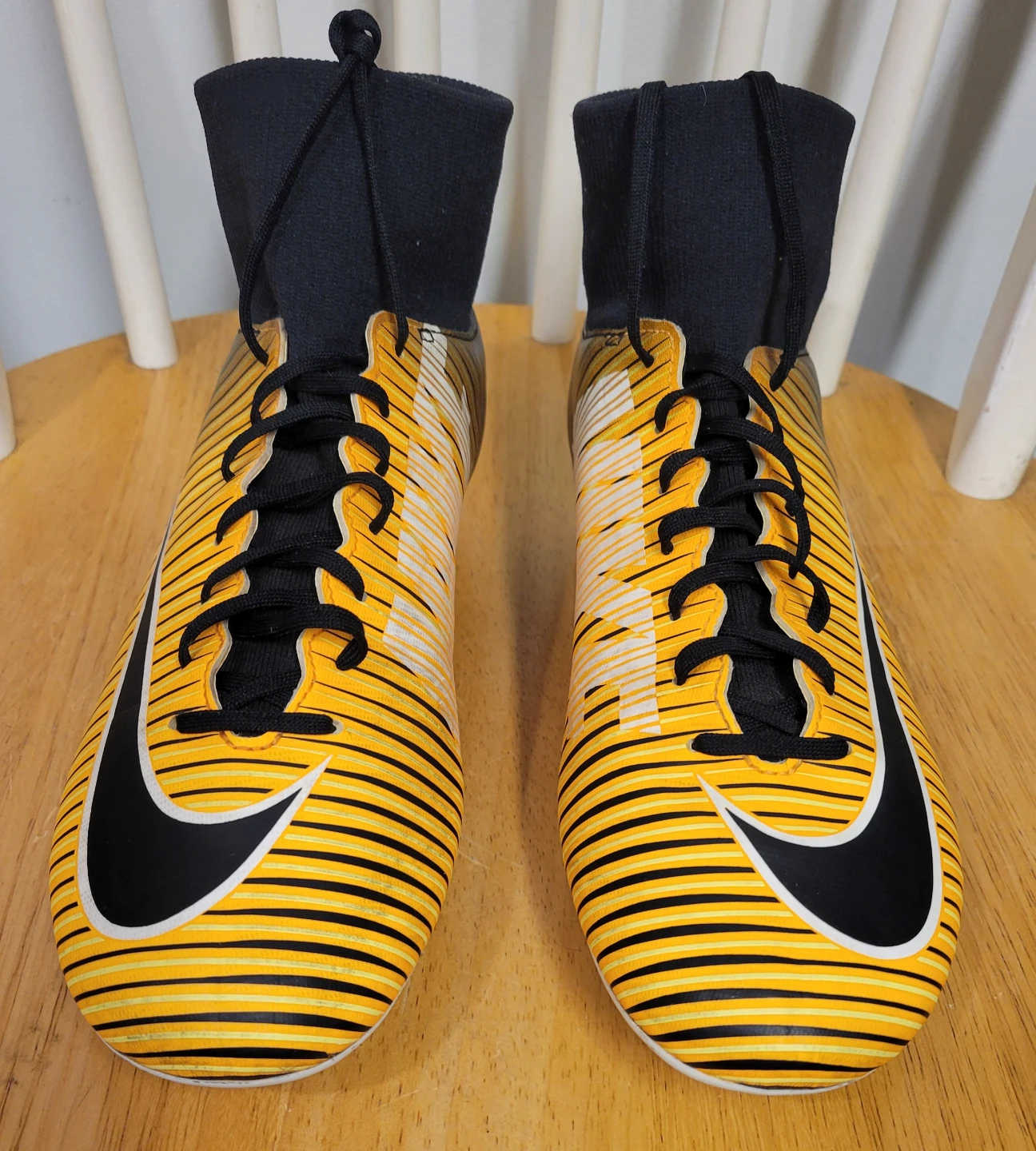 Nike Mercurial Victory VI DF FG Orange boots Cleats mens Size 8 - photo 3