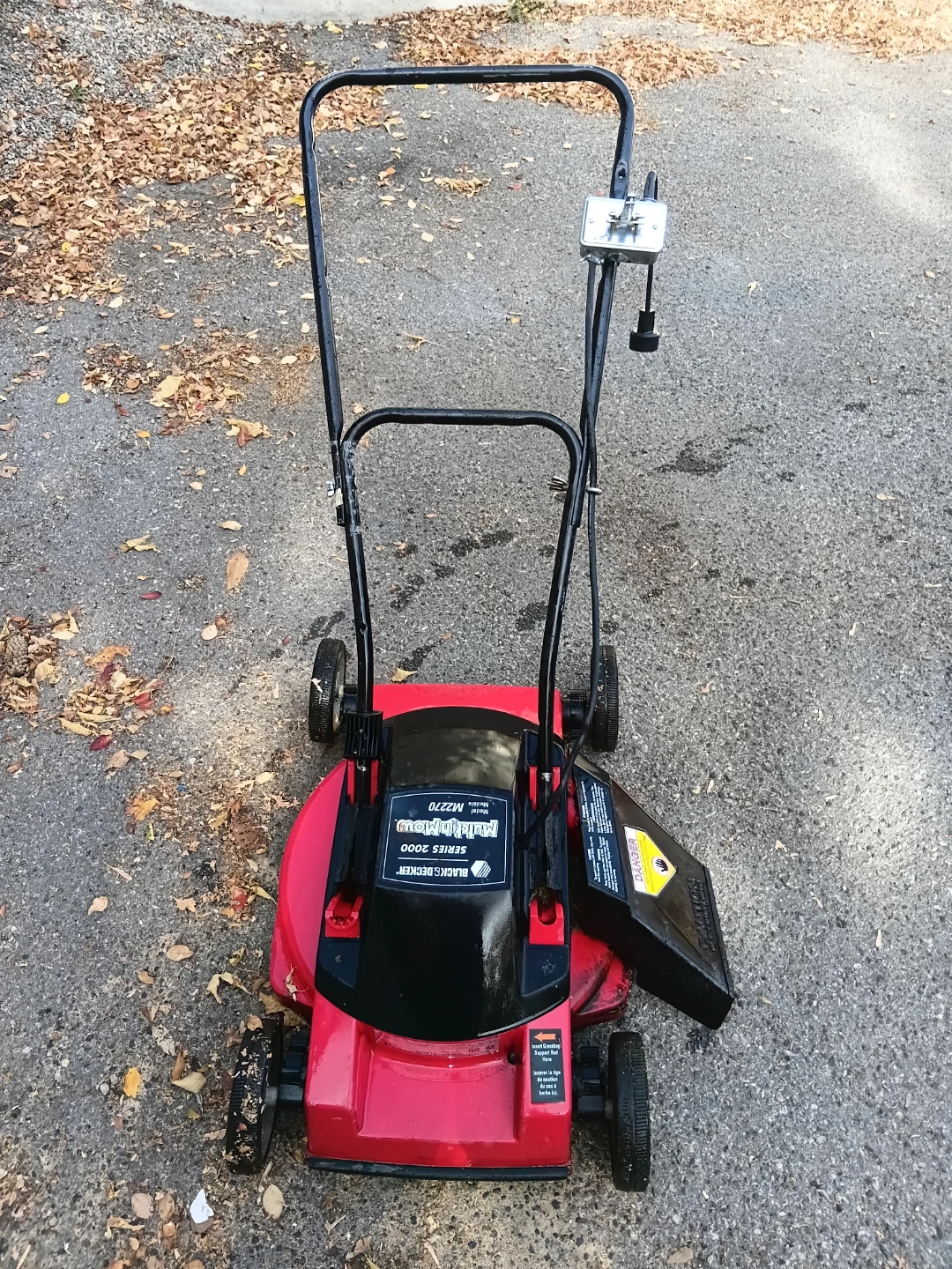 Black & Decker 18" Mulch'n'Mow Electric Lawnmower - photo 2