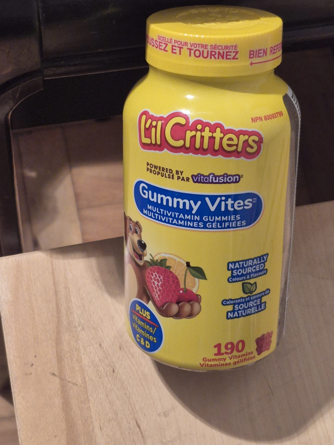 BNIB)Lil Critters Gummy Vites Multivitamin 190 Gummies
