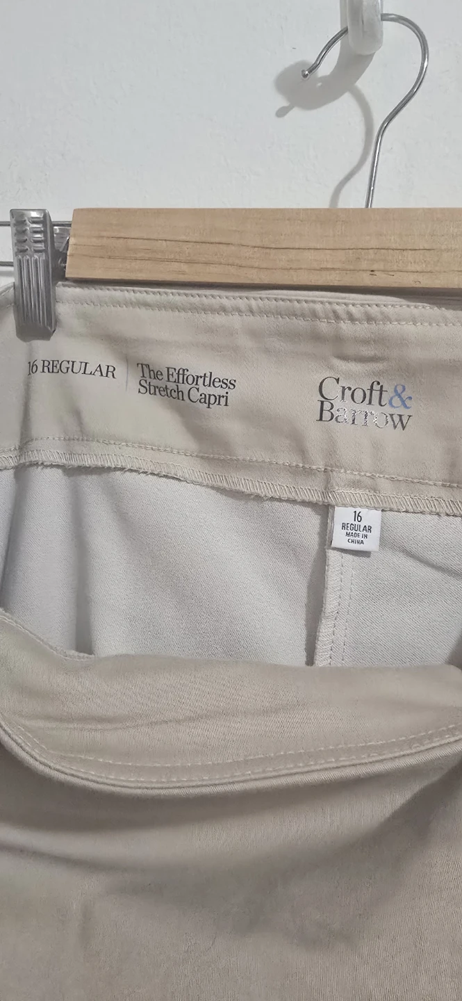 Croft & Barrow Effortless Stretch Capris Size 16 - photo 5