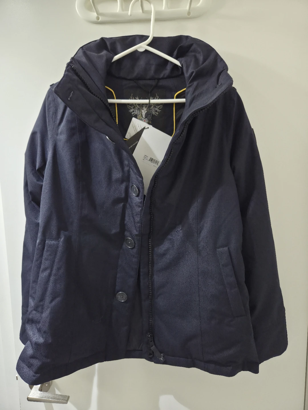 BNWT Nobis Miriam Down Jacket - Navy (Size M) - photo 2