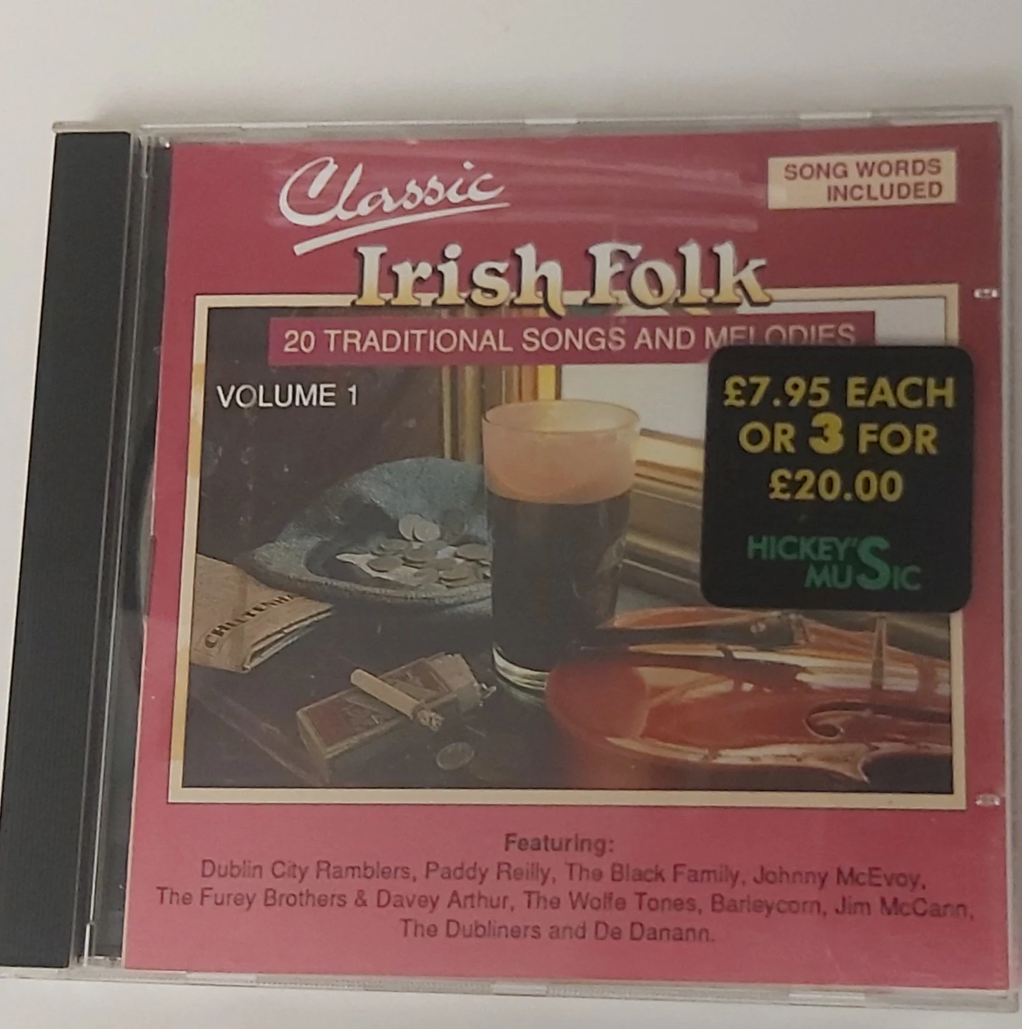 Classic Irish Folk Volume 1 CD