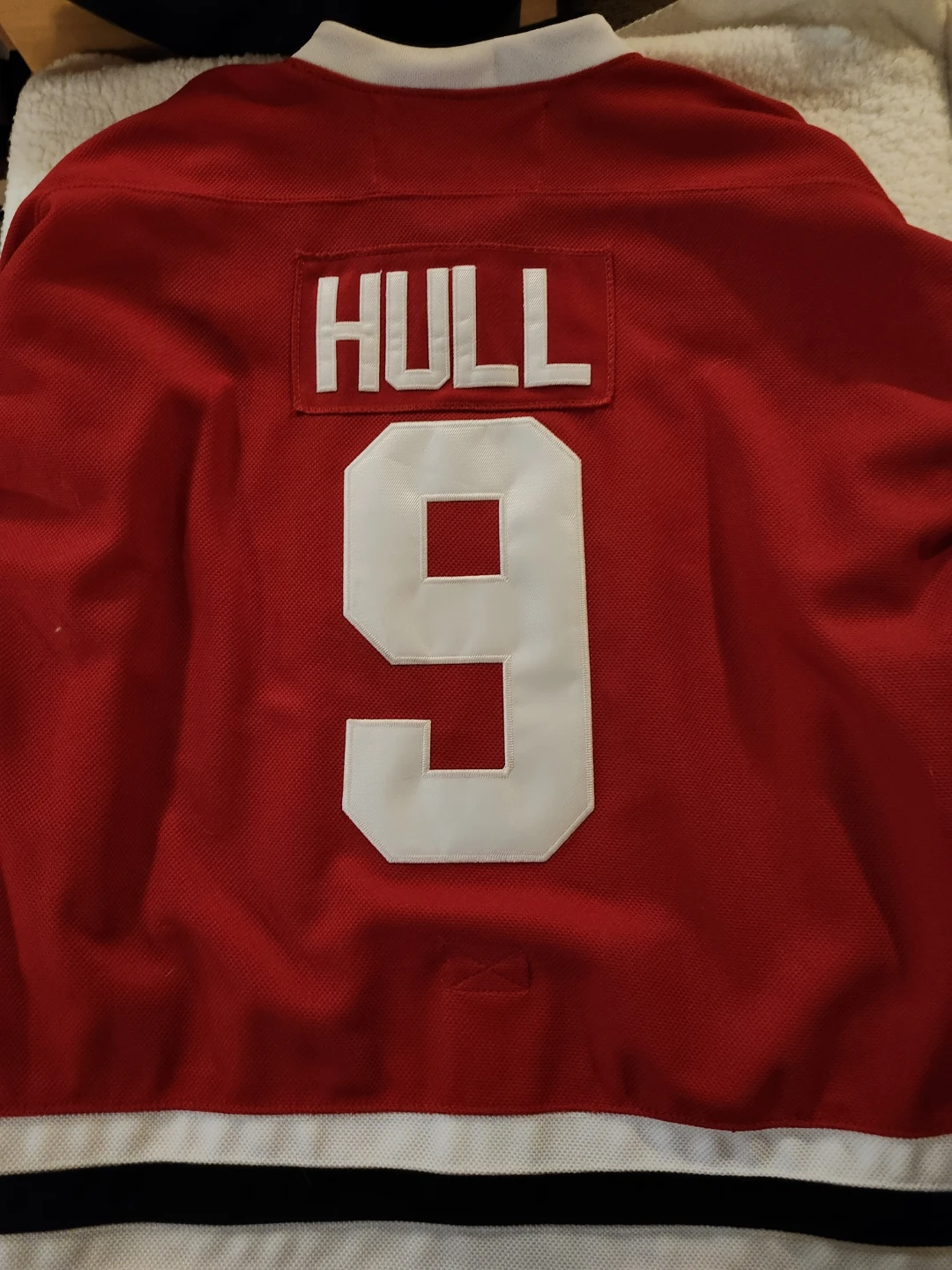CCM Chicago Blackhawks Hull 9 Stanley Cup 2015 Jersey - photo 4