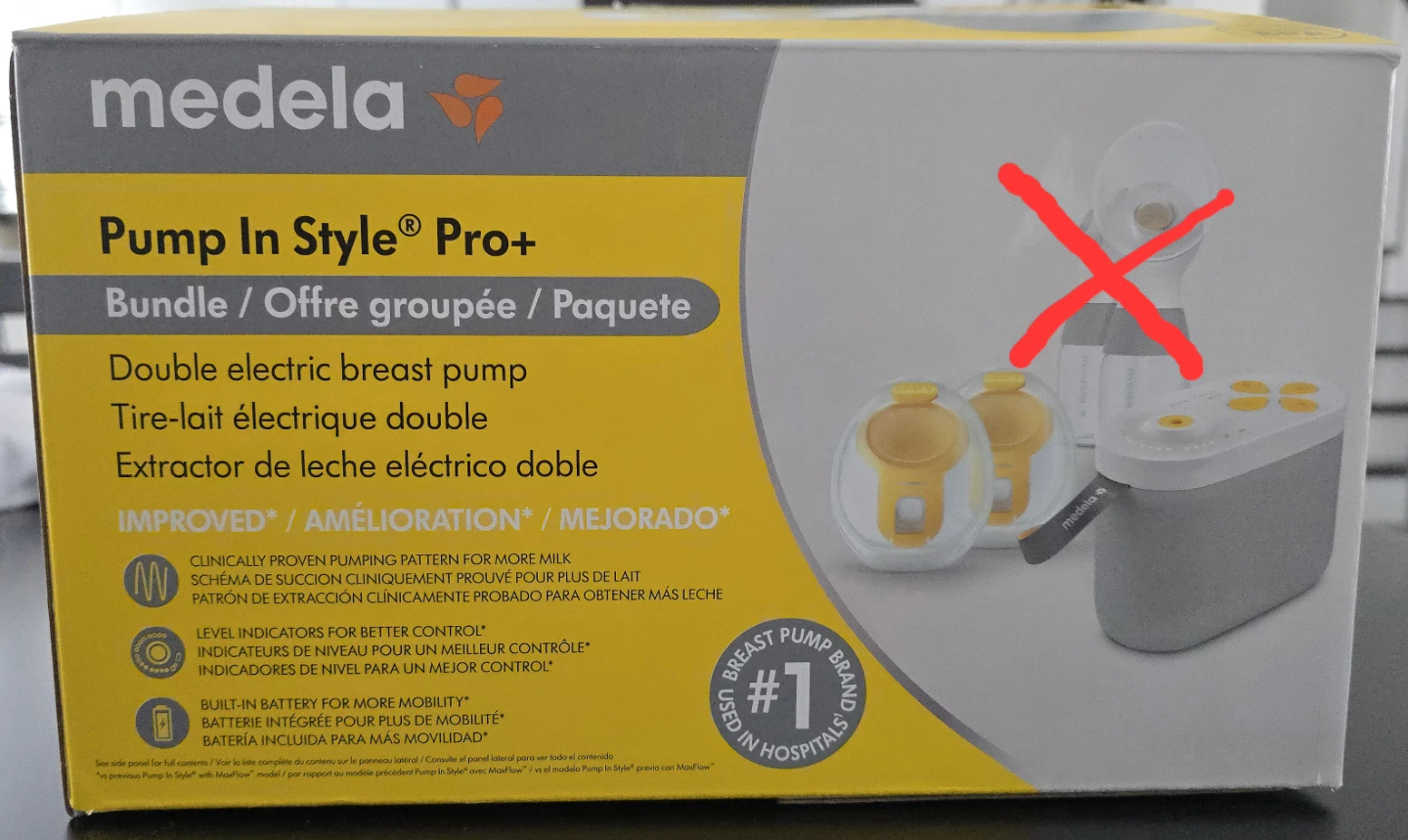 Medela Pump In Style Pro+ Double Electric Breast Pump - photo 2