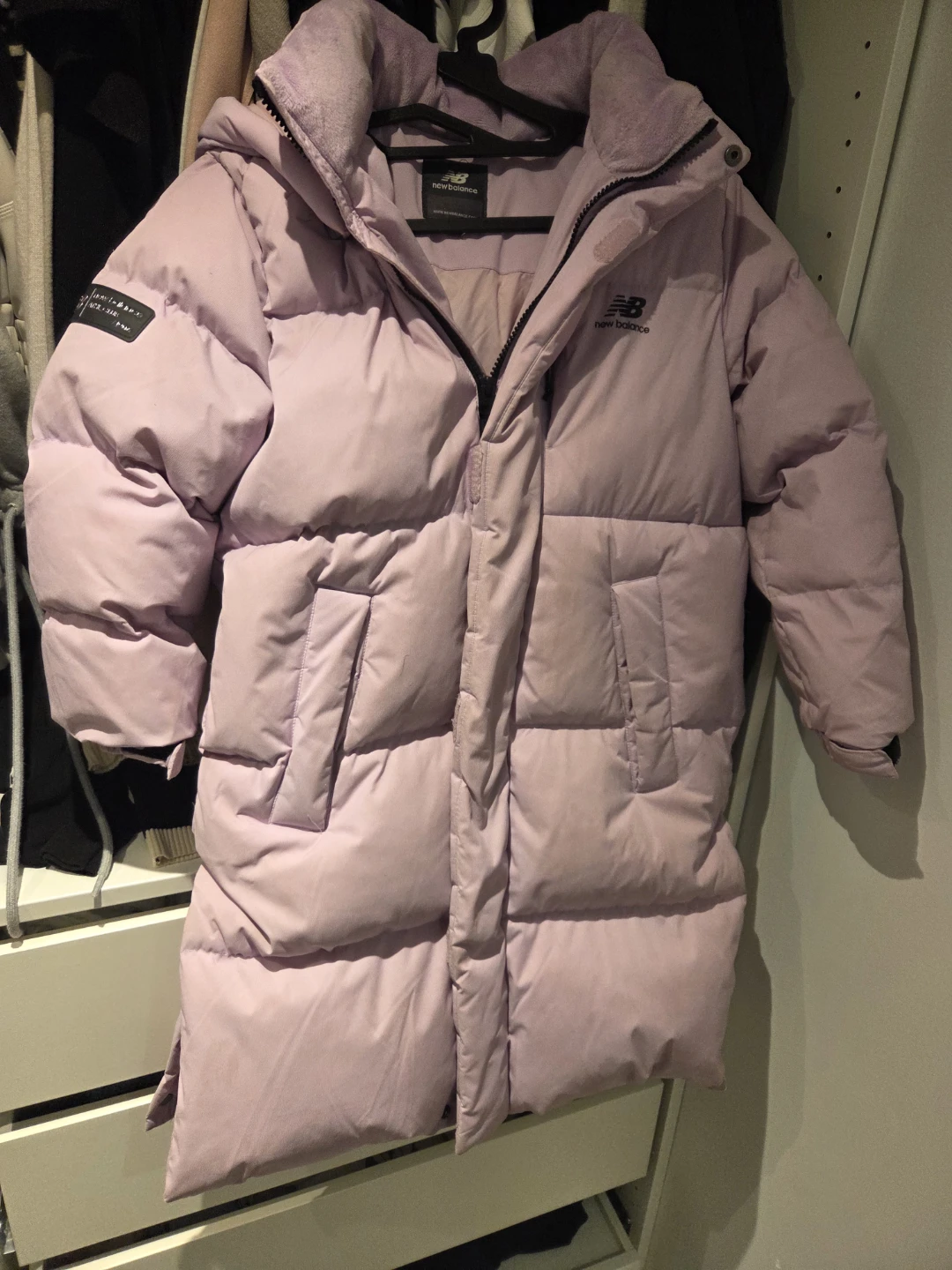 New Balance Kids Light Goose Long Puffer Jacket