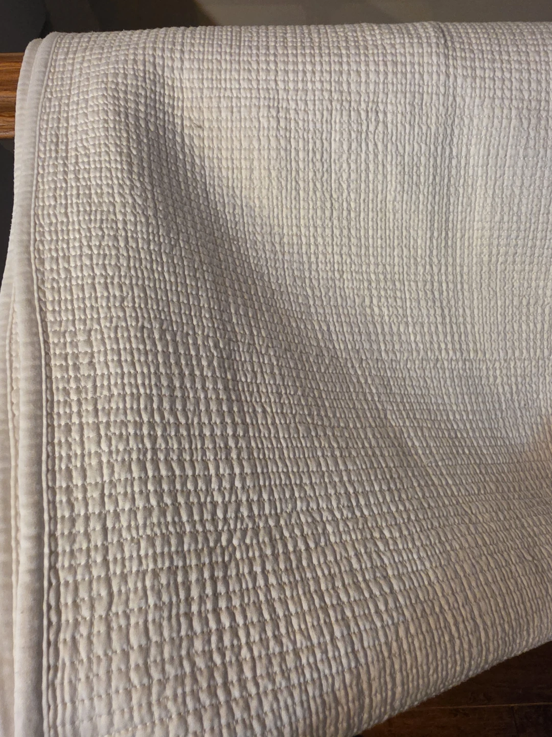 WholeHome Luxe White Quilt
