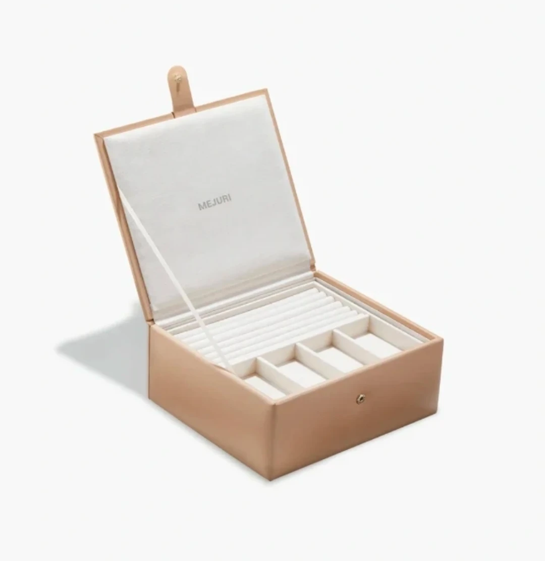Big Leather Jewelry Box