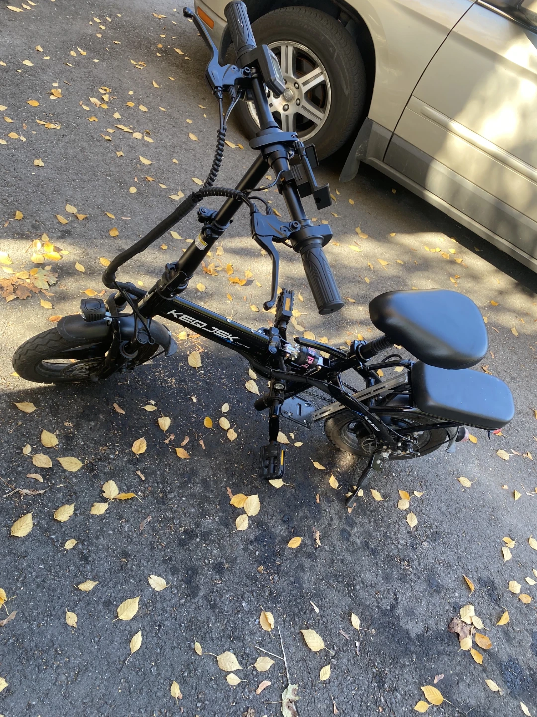 Keqjsk Folding E-Bike with 48V 8Ah Battery