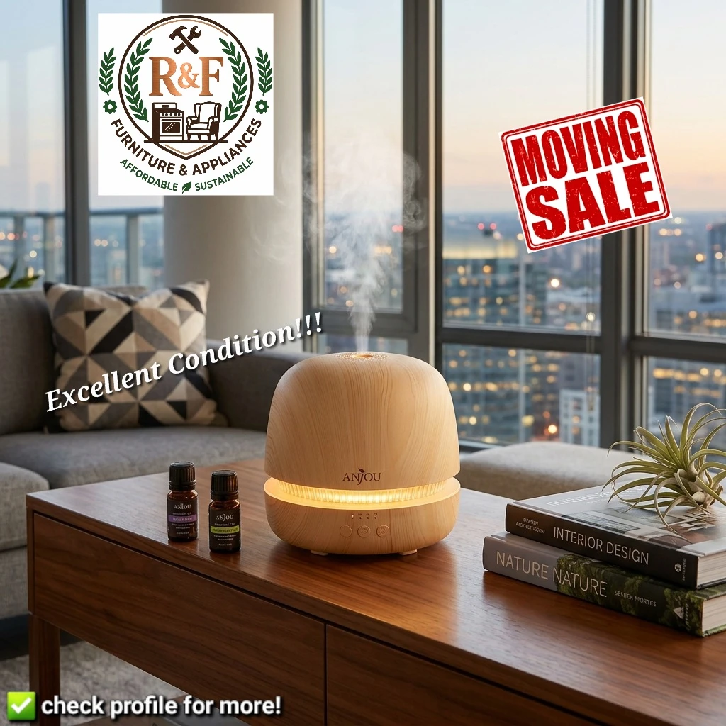 ✳️ ANJOU Aroma Diffuser 300ml Essential Oil 8H Consistent Scent