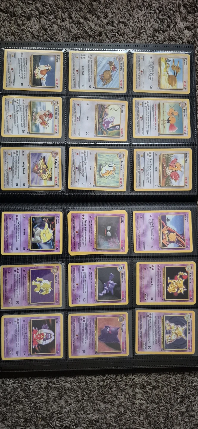 Large Collection of Vintage Pokémon Trading Cards in Binder - photo 5