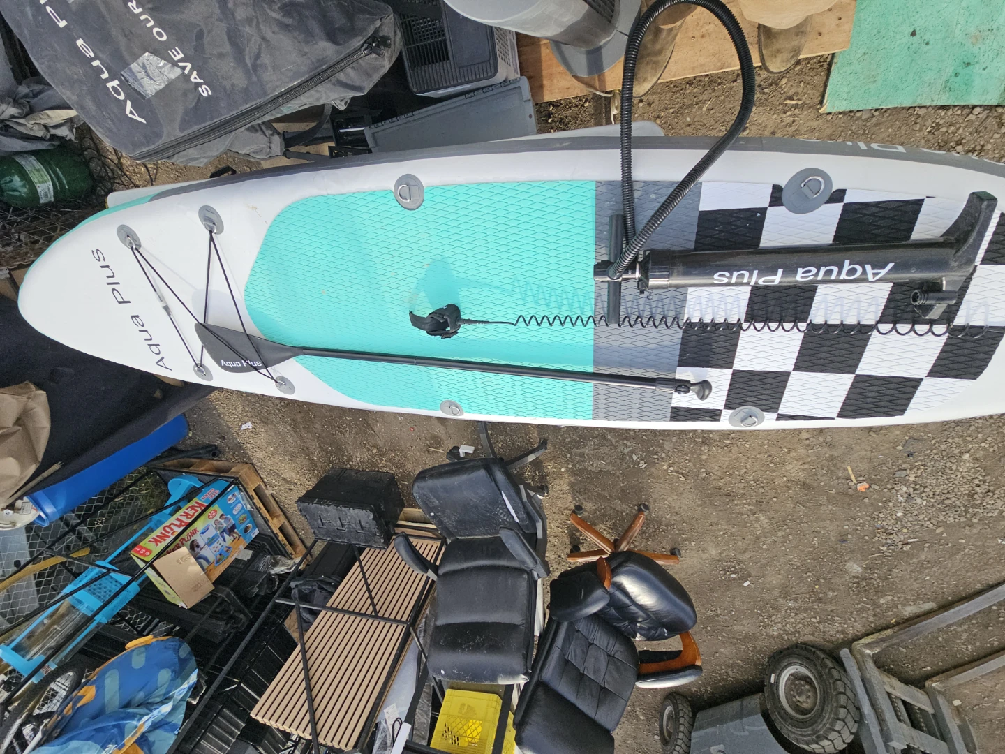 Aqua Plus Inflatable Stand Up Paddle Board - photo 4