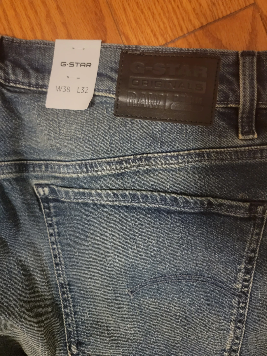 G-Star Raw Mosa Straight Jeans Antique Forest Blue 38/32 - photo 3