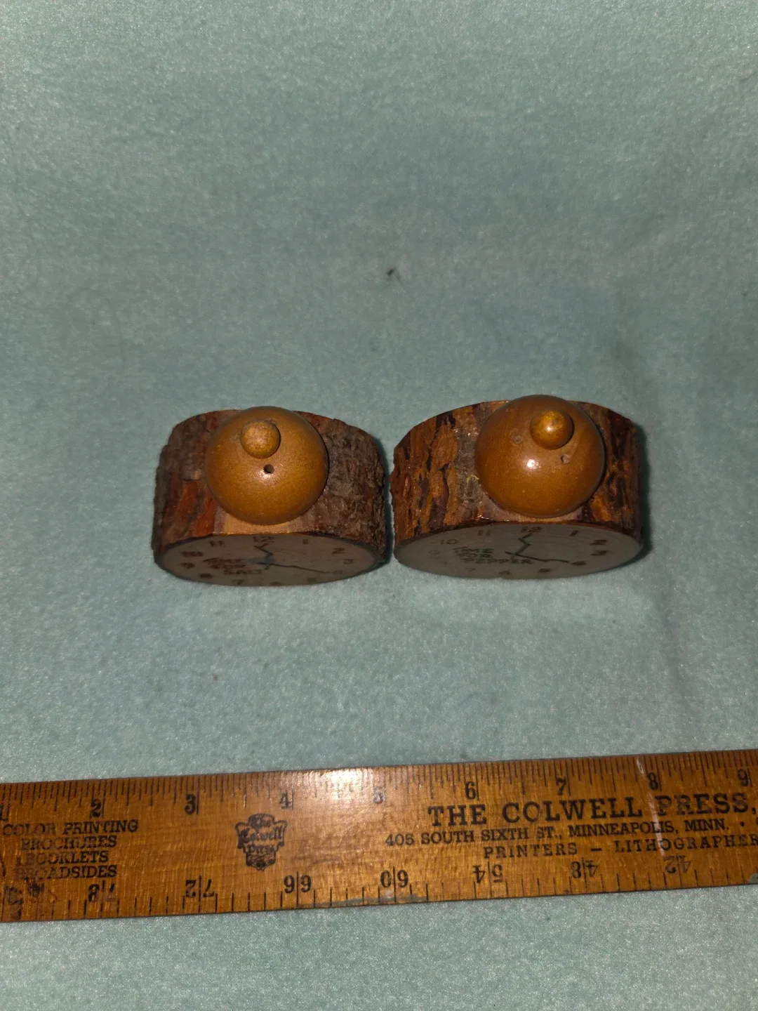Santa's Village Wood Salt and Pepper Shakers - photo 2