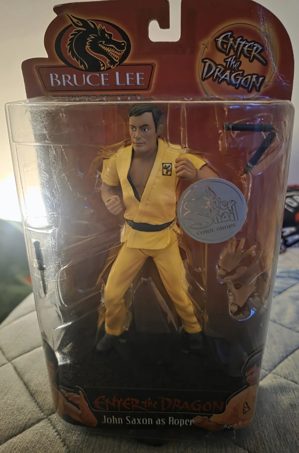 Bruce Lee Enter the Dragon John Saxon as Roper Figure - photo 3