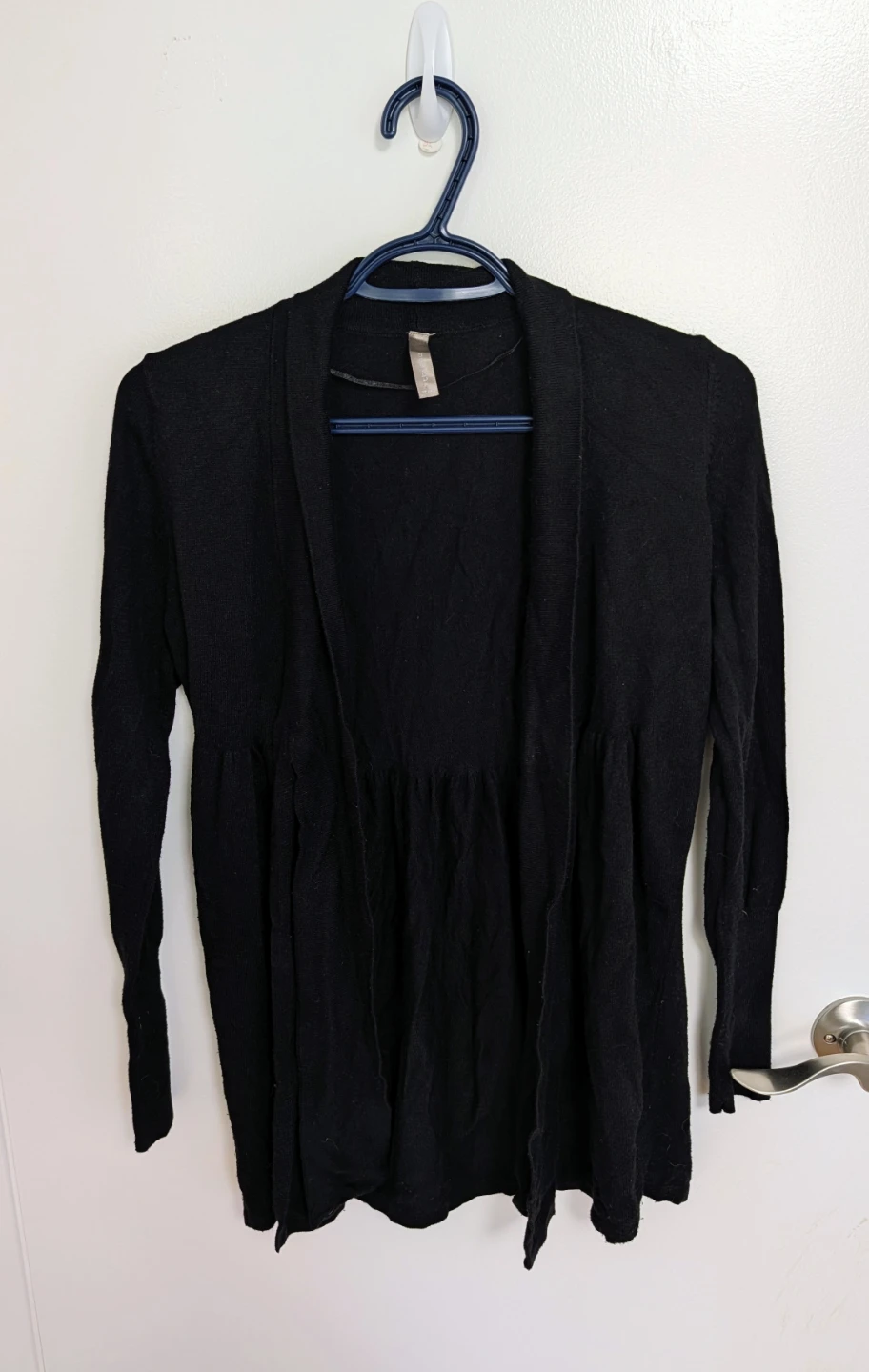 Thyme Maternity Black Cardigan - Women's X-Small