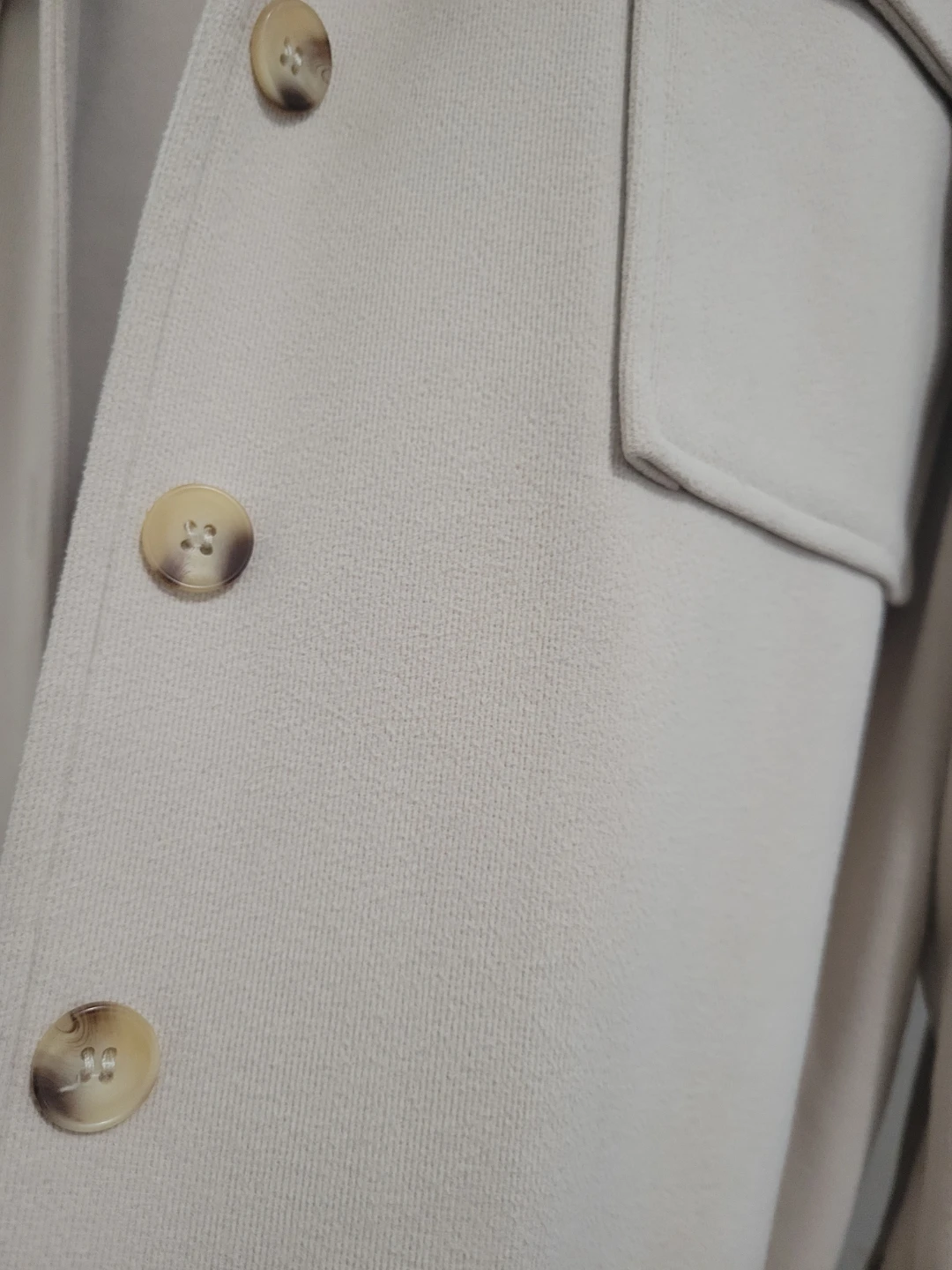 Beige Button-Up Jacket - photo 2