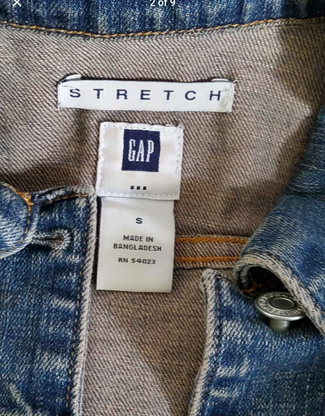 Gap Stretch Denim Jacket - Small - photo 2