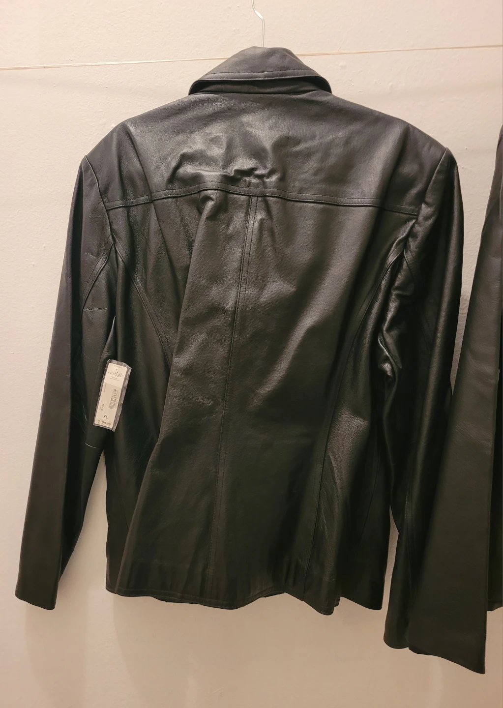 Womens East5th Leather Black Jacket blazer XL - photo 2