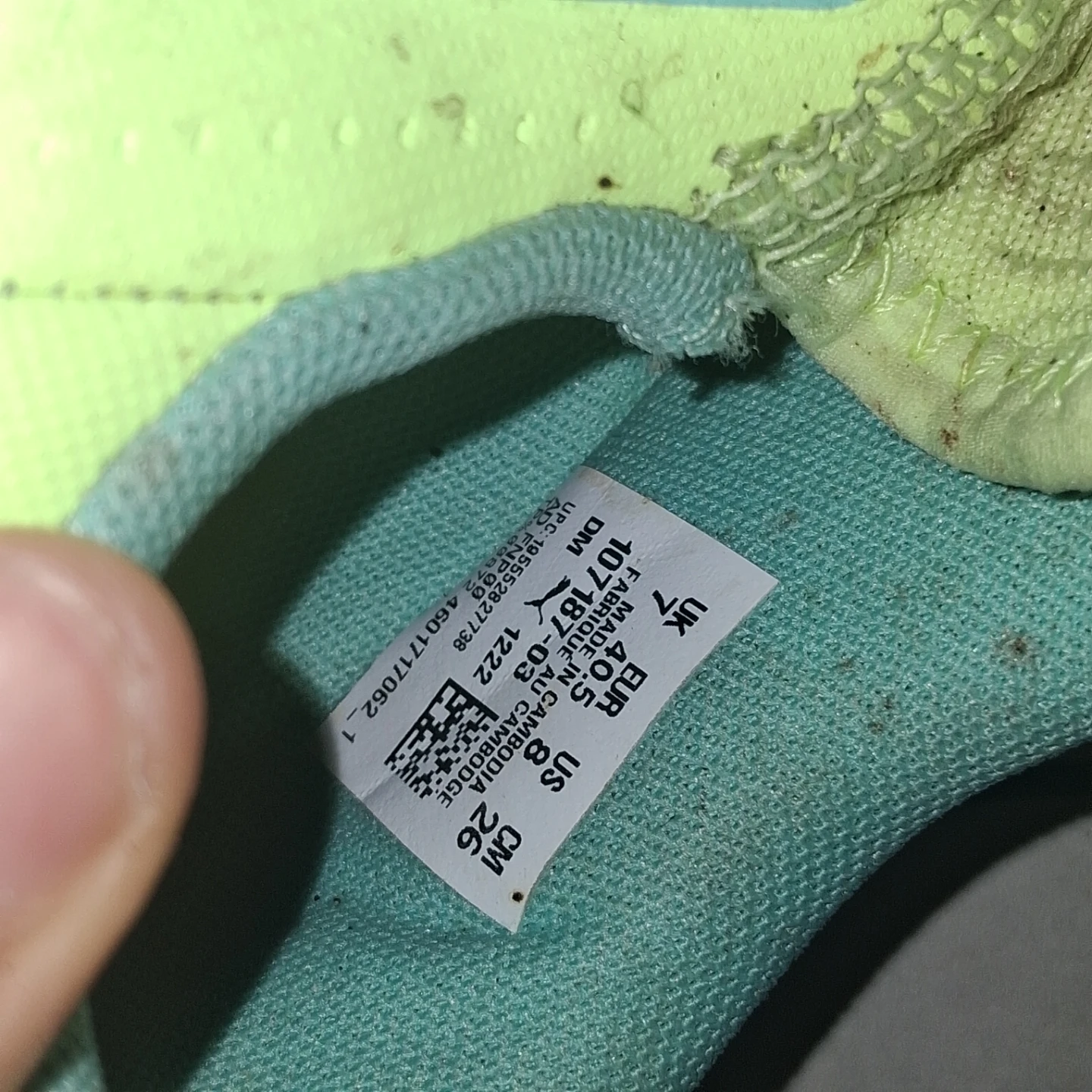 Puma Soccer Cleats Neon Green Size 8 - photo 4