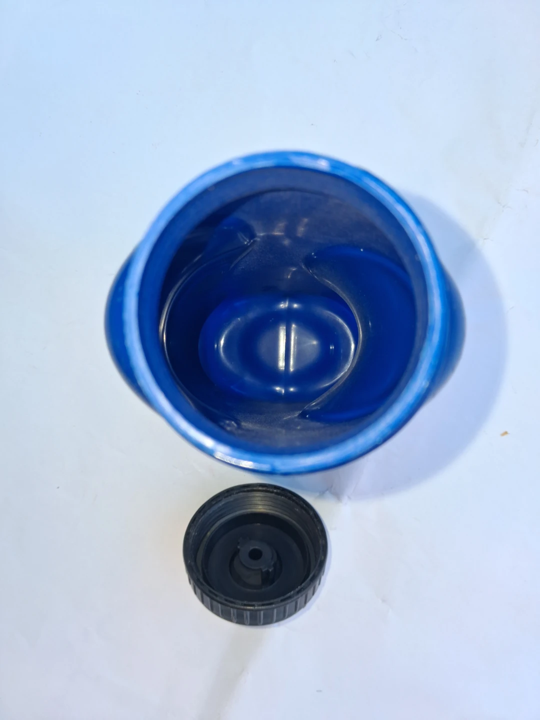 Used clean Adidas Blue Water Bottle - photo 3