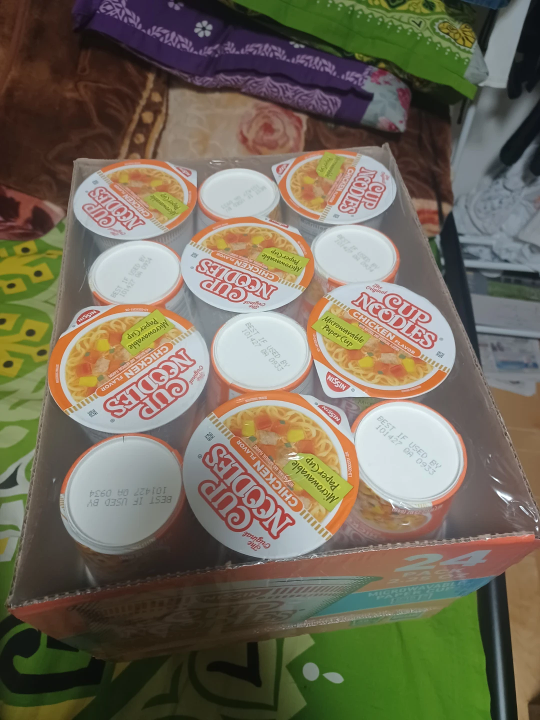 Nissin Cup Noodles Chicken Flavor 24 Pack