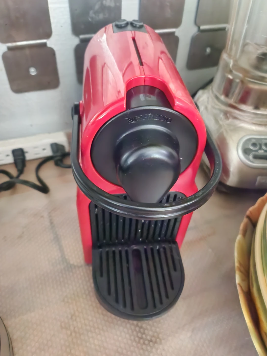 Nespresso Inissia Espresso Machine - Red