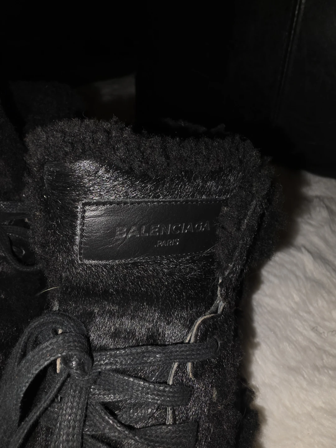 Balenciaga Black High-Top Sneakers - photo 2