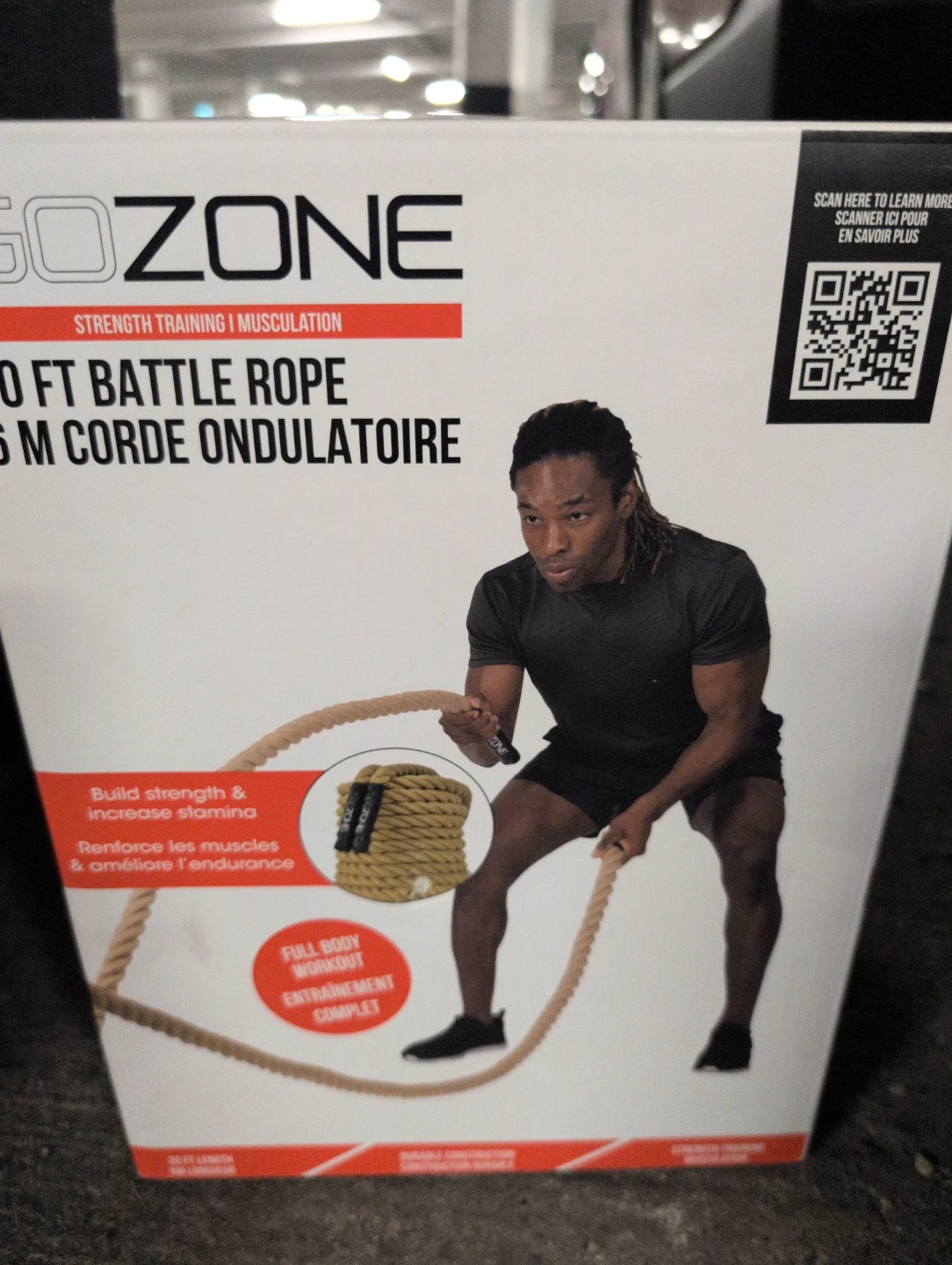 GoZone 20 ft Battle Rope - photo 3