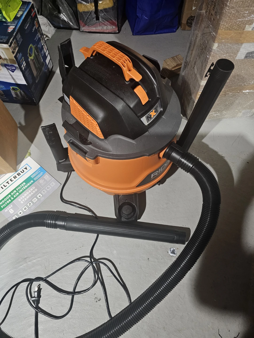 Ridgid NXT 16 Gal 6.5 HP Shop Vac