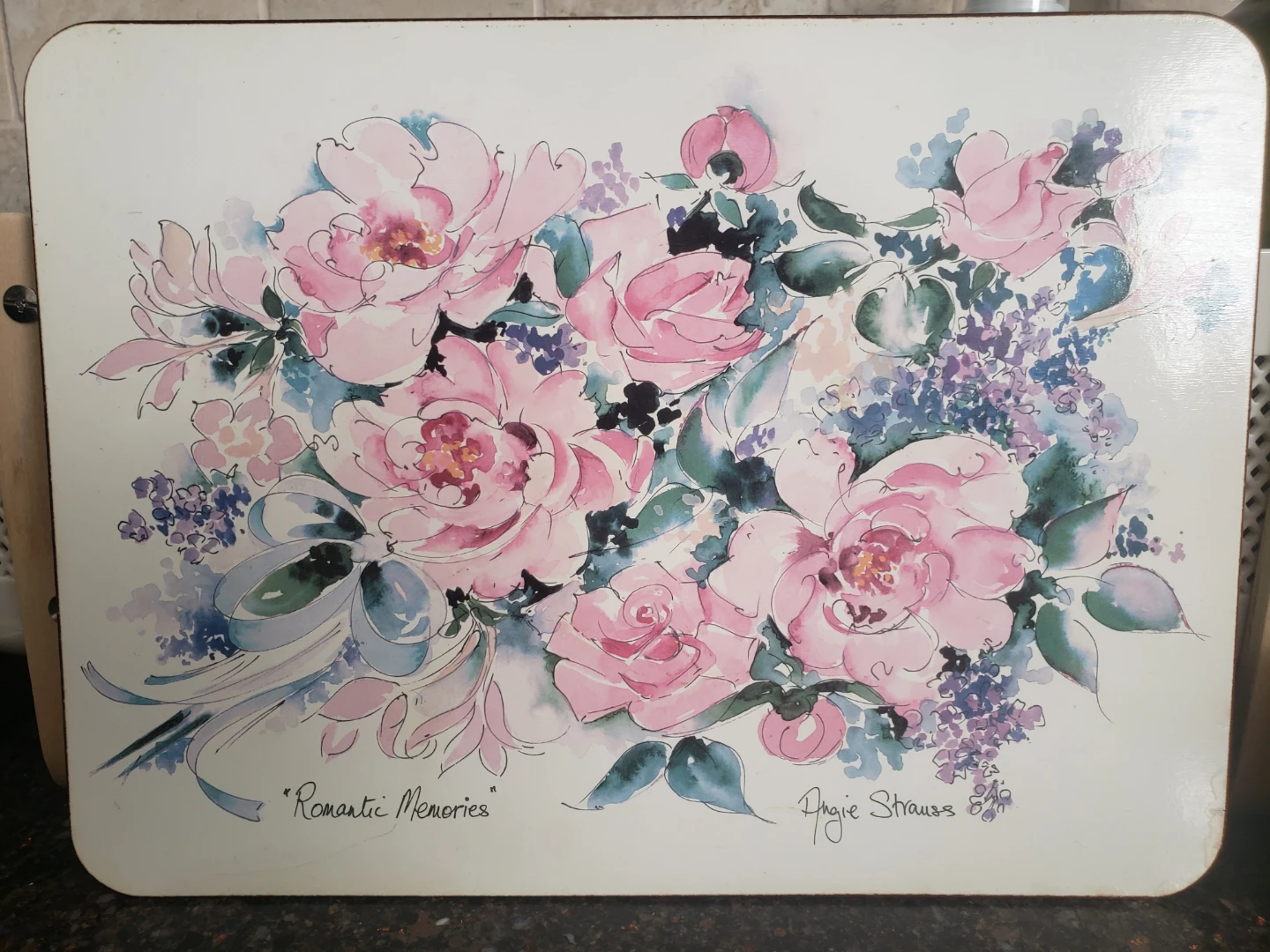 Angie Strauss Romantic Memories Placemat - photo 2