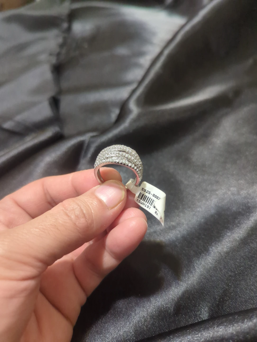 Reet Pehal Sterling Silver Crystal Ring - photo 3
