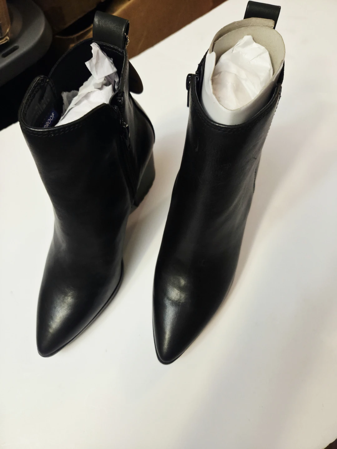 ALDO Black Heeled Ankle Boots - photo 2