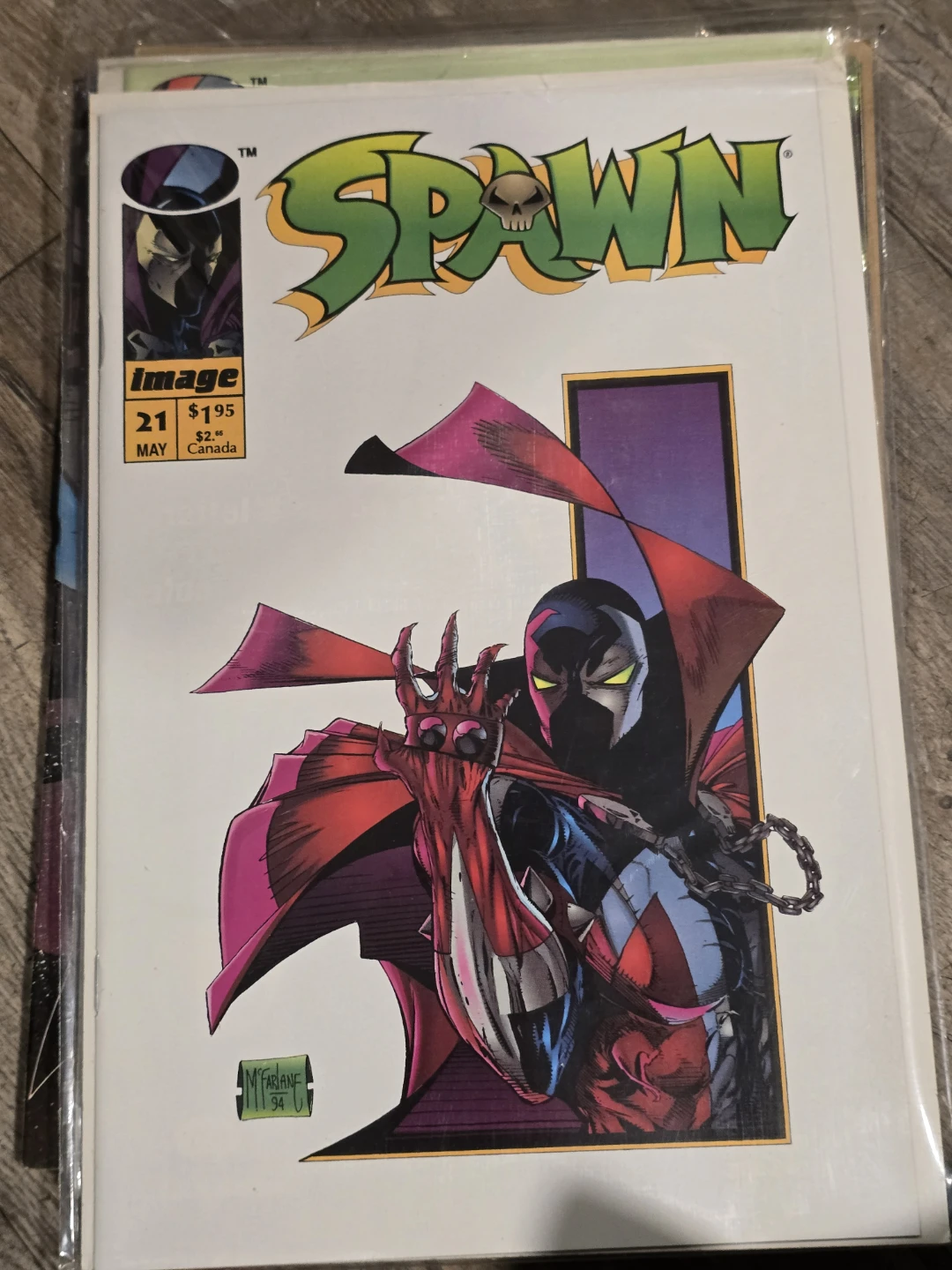 Set of 5 Spawn Comic Books - photo 2