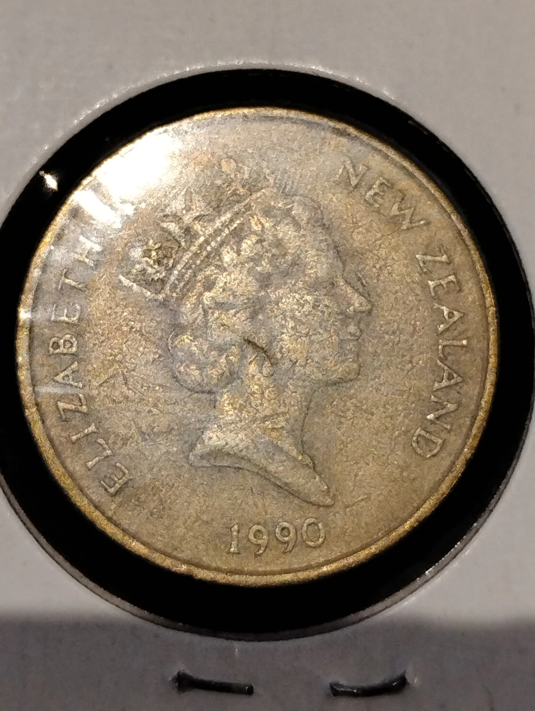 1990 New Zealand Two Dollar Coin - photo 2