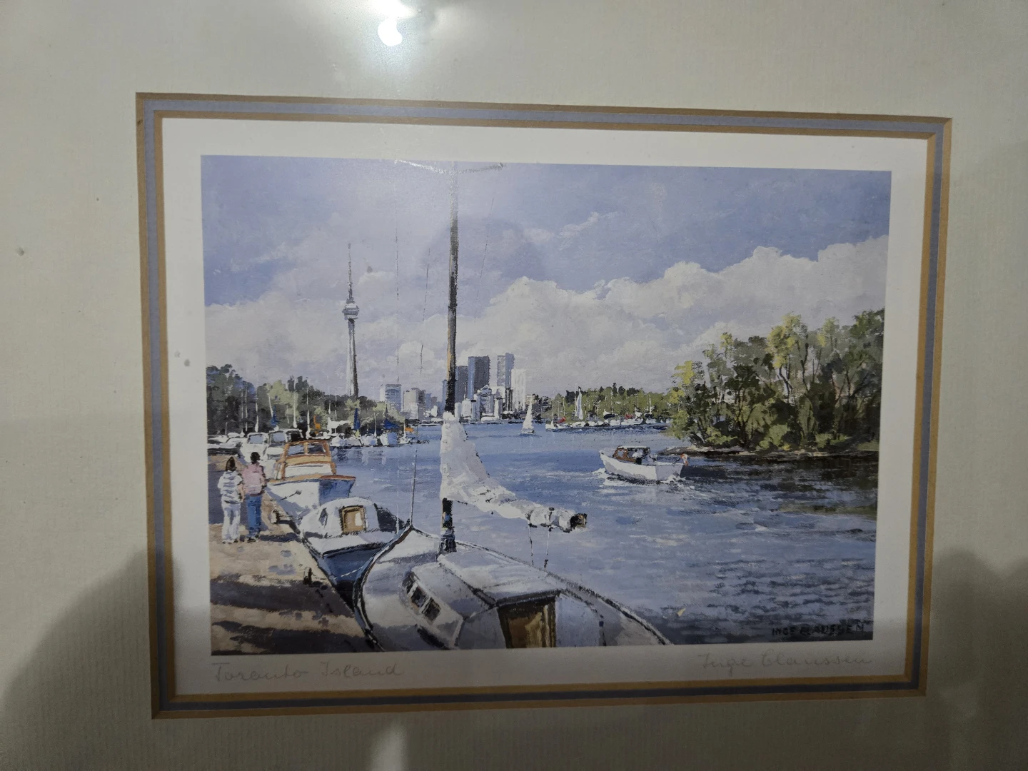 Inge Claussen Toronto Island Framed Print - photo 3
