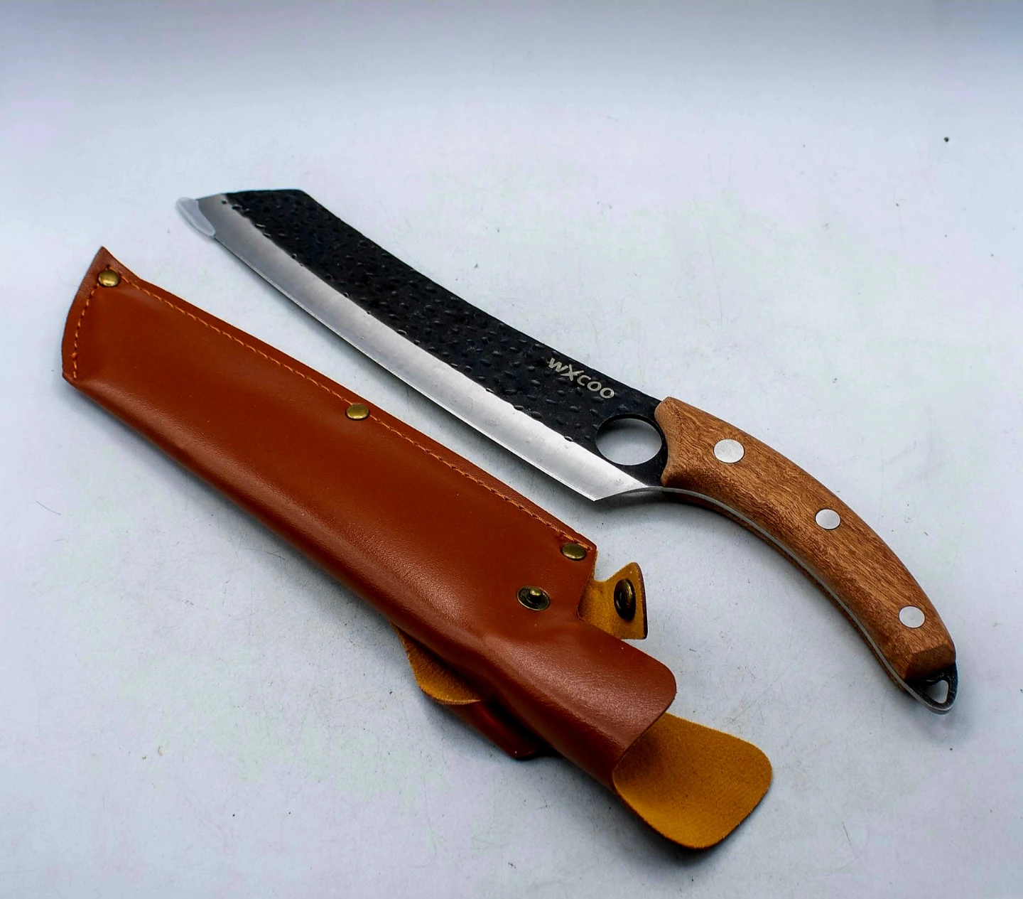 NEW BLACK TPR HANDLES HEAVY DUTY SCMACH1 KNIFE