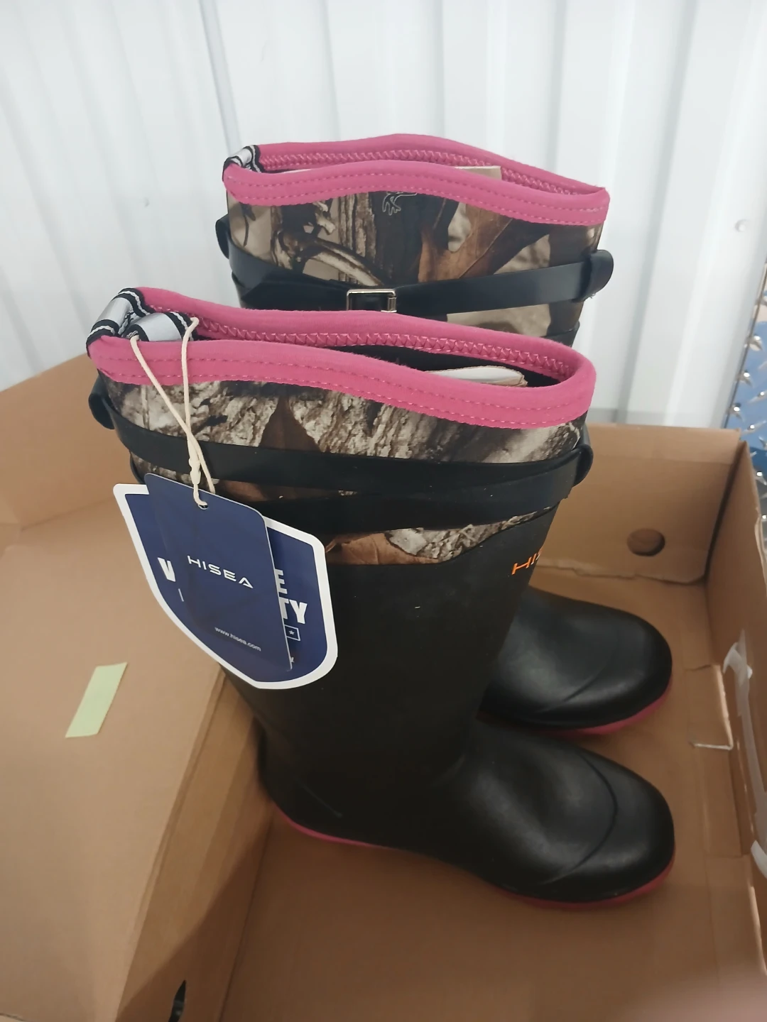 Hisea Womens Outdoor Boots Pink Camo - photo 3