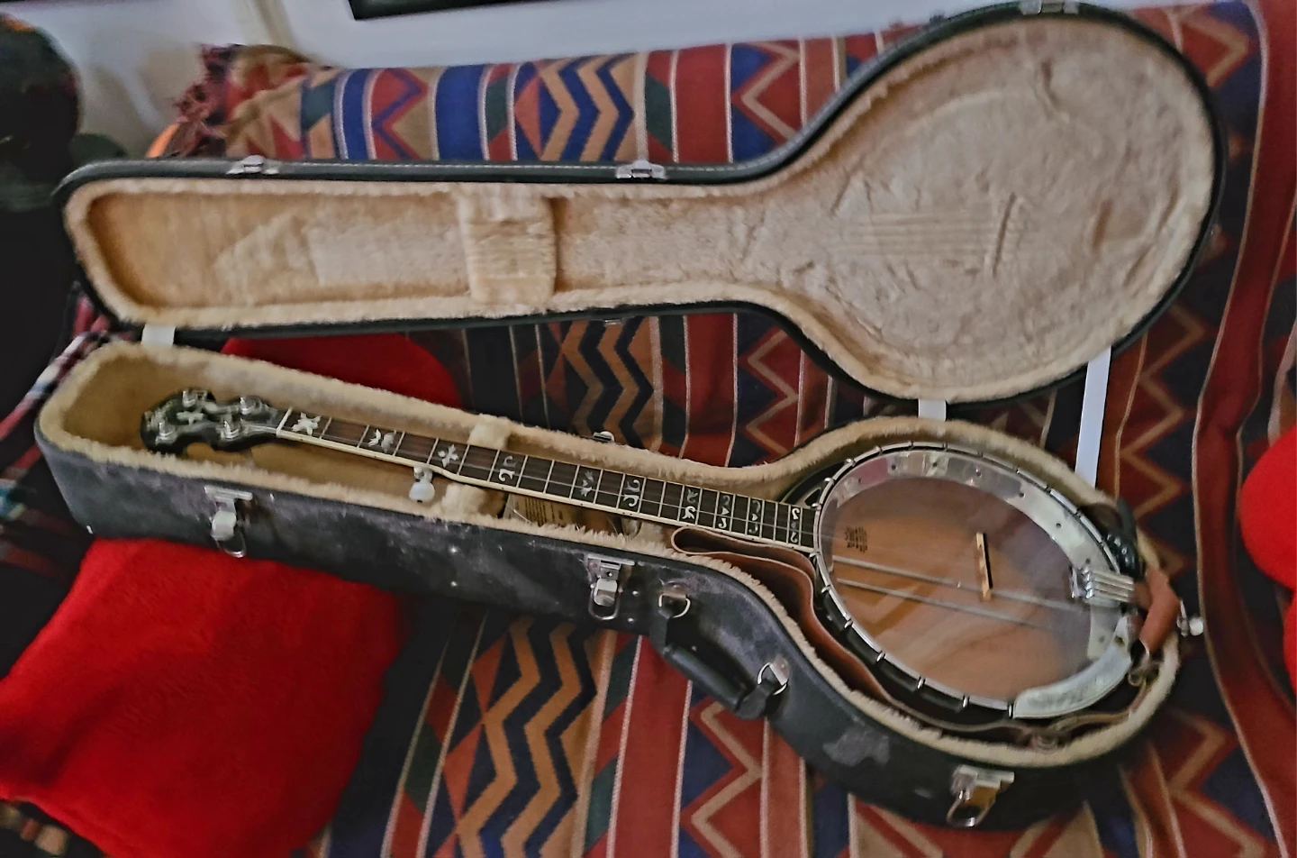 Washburn B-16 Banjo with Case - photo 2