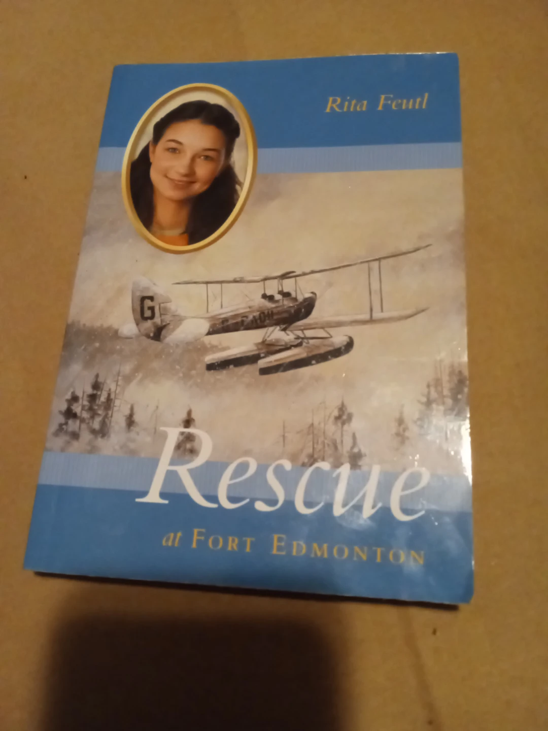 Rescue at Fort Edmonton by Rita Feutl