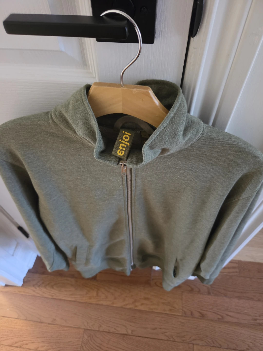 Enjoi Olive Zip-Up Hoodie