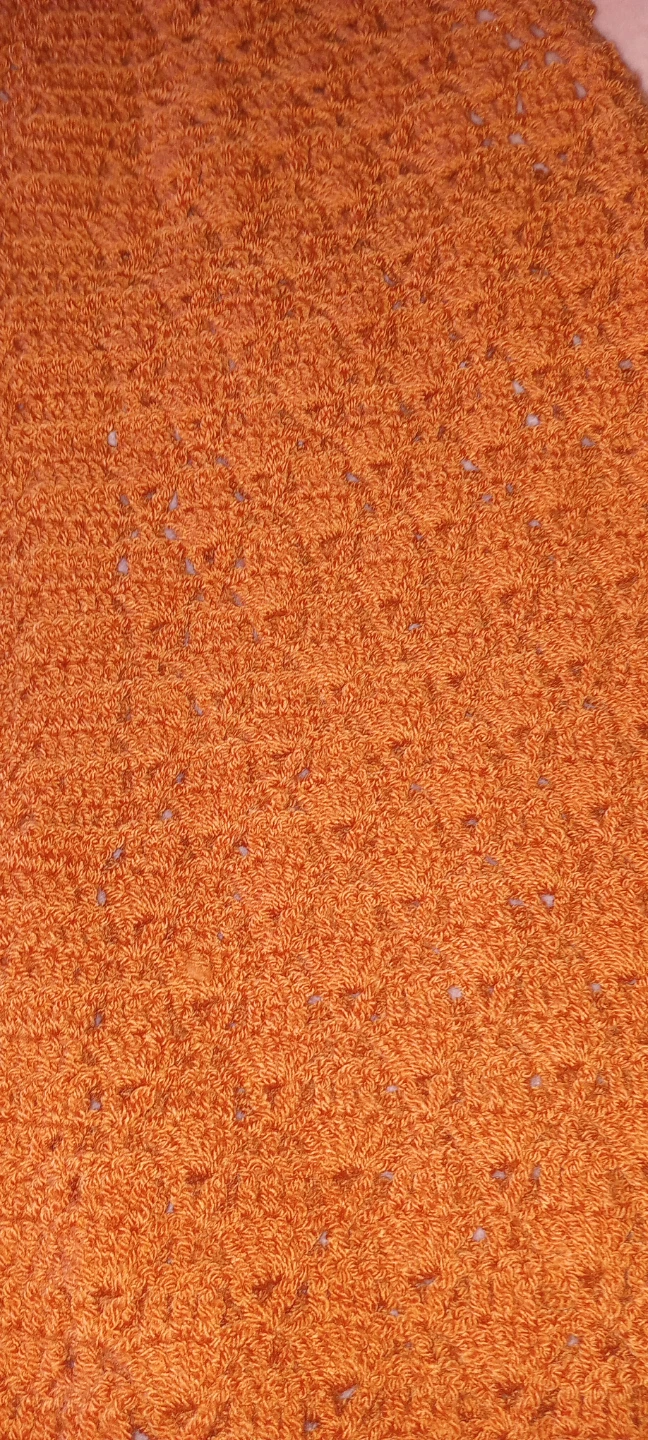 Crochet Shrug in Burnt Orange - photo 4
