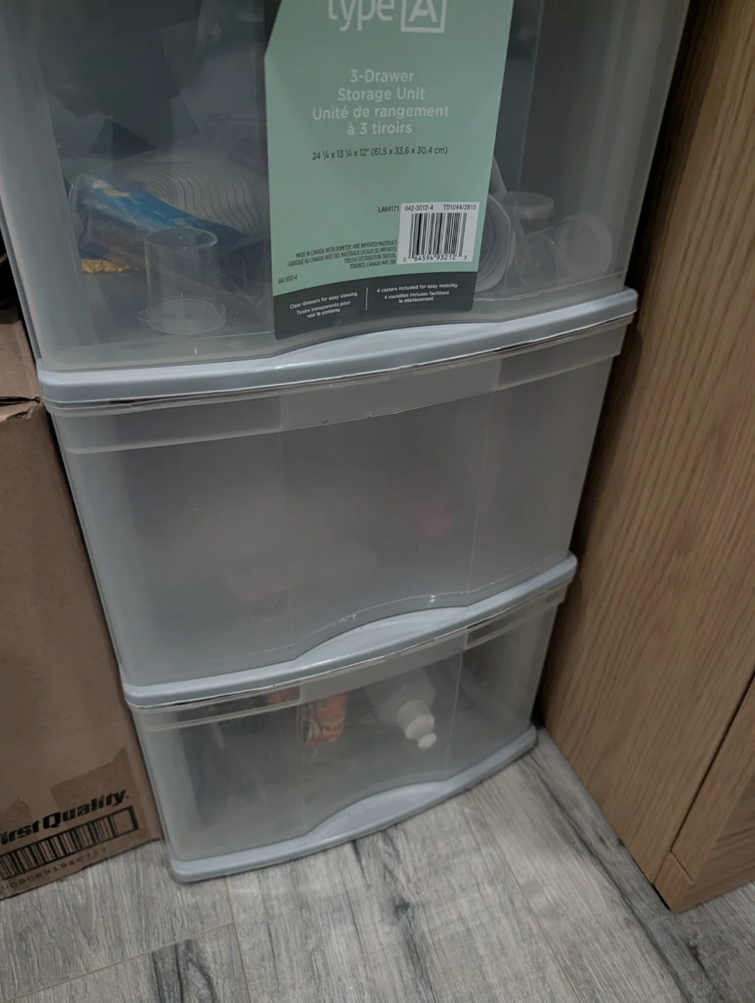 Type A 3-Drawer Storage Unit - photo 3