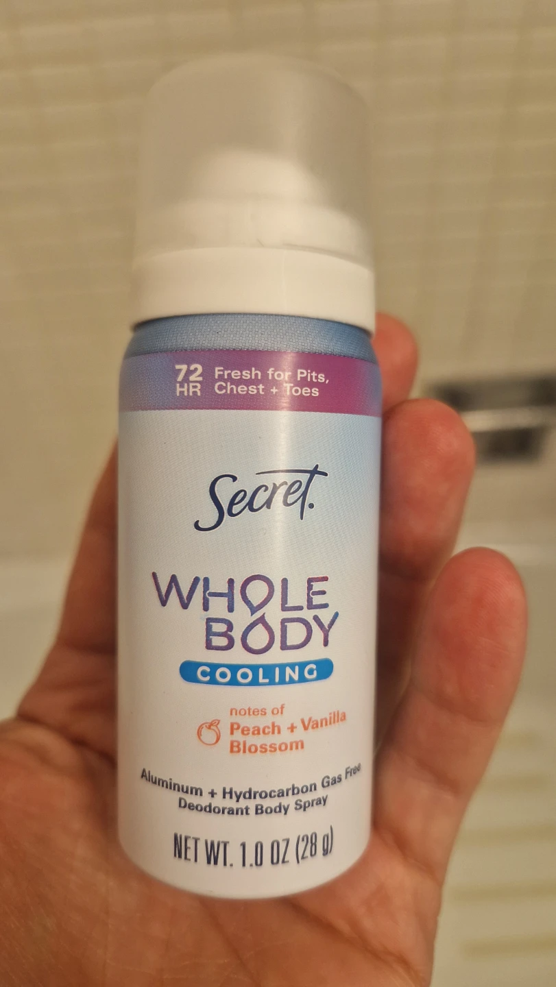 Travel size deodorant