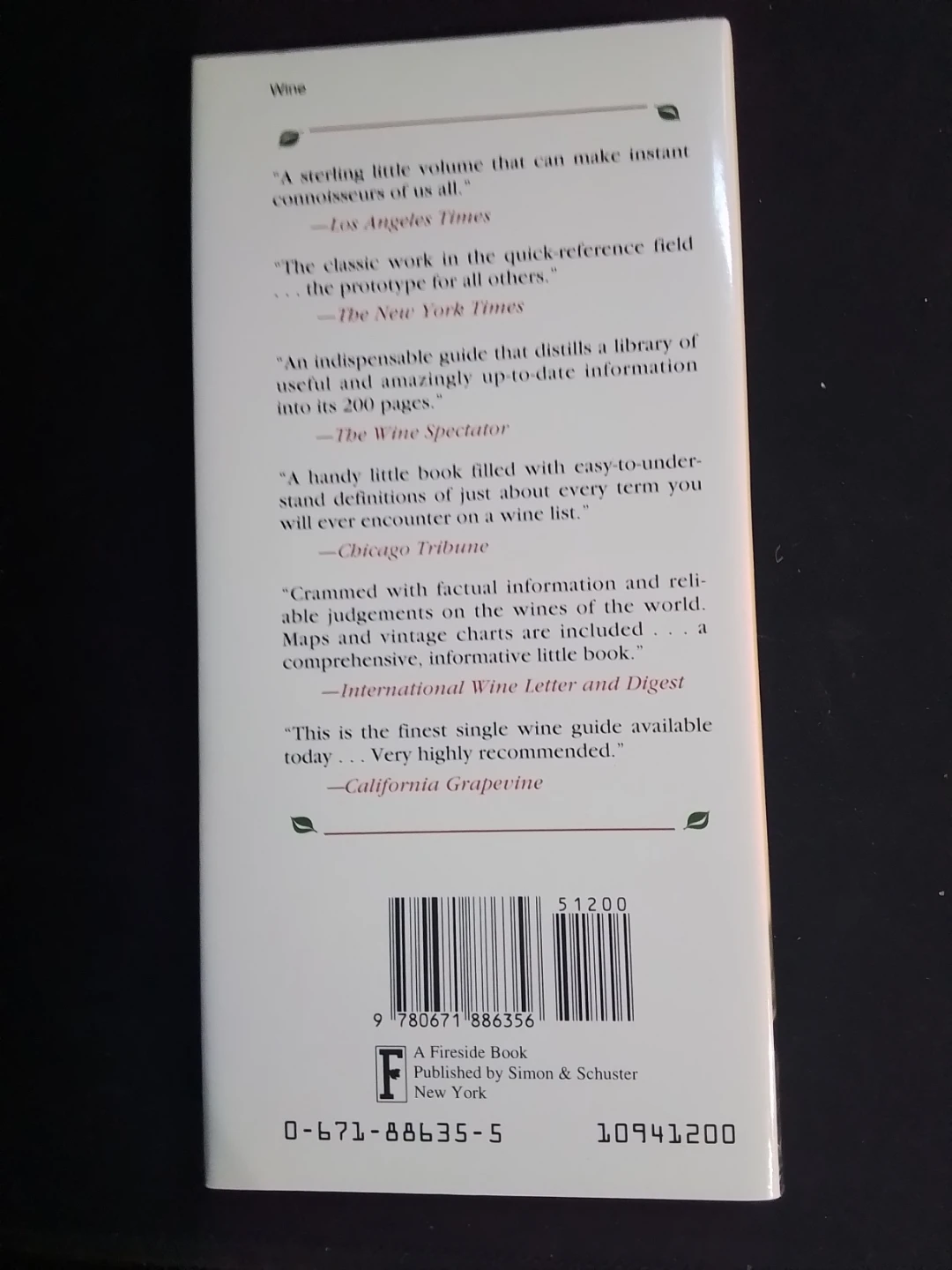 Set of 3 Wine and Cocktail Books - photo 5