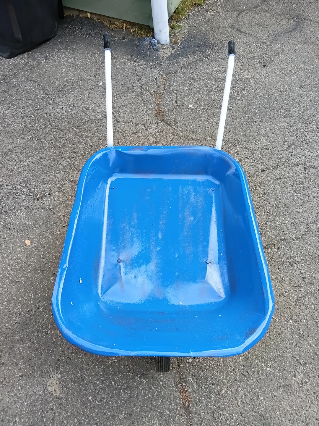 Blue Metal Compact Wheelbarrow - photo 2