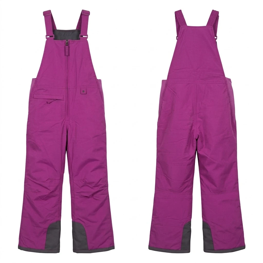 Kids Ski Bib / Snow Pants Bundle – Size 8 (Purple & Blue)  . - photo 4