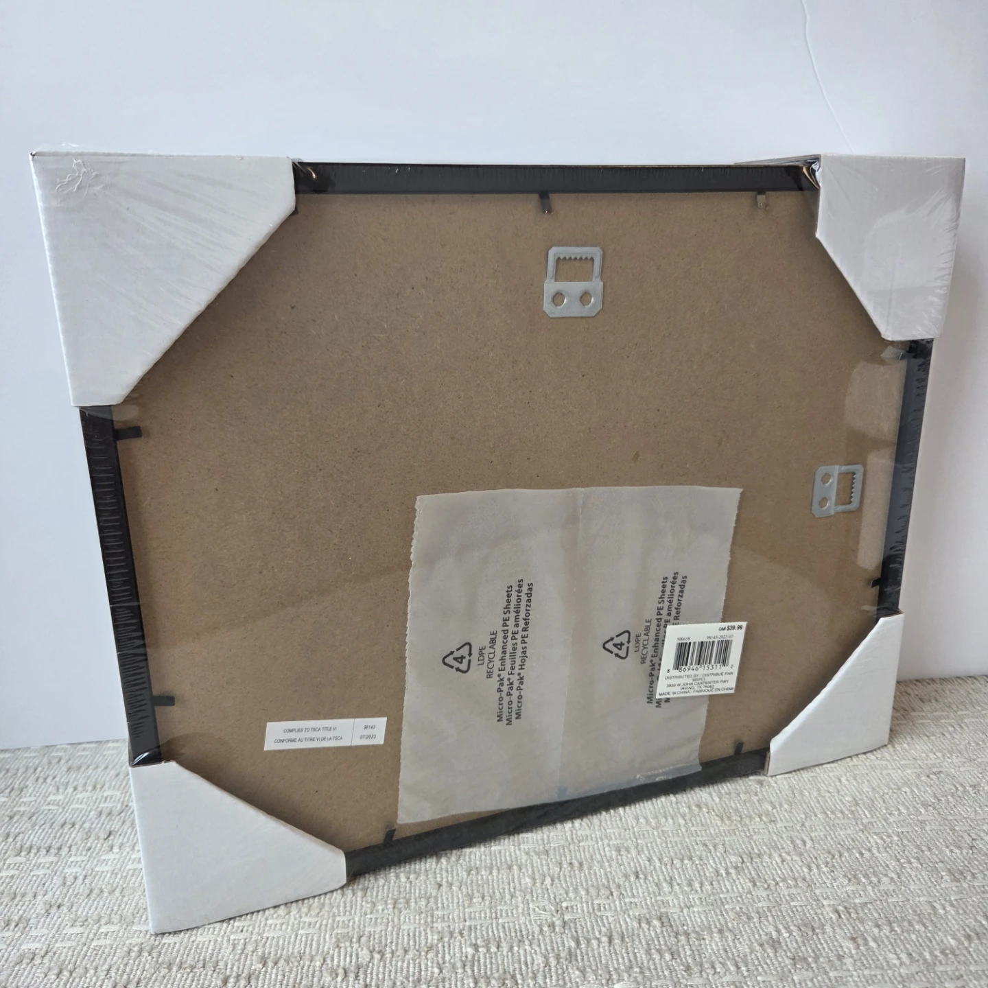 11" x 14" Black Shadow Box Frames - 2 Pack - photo 3