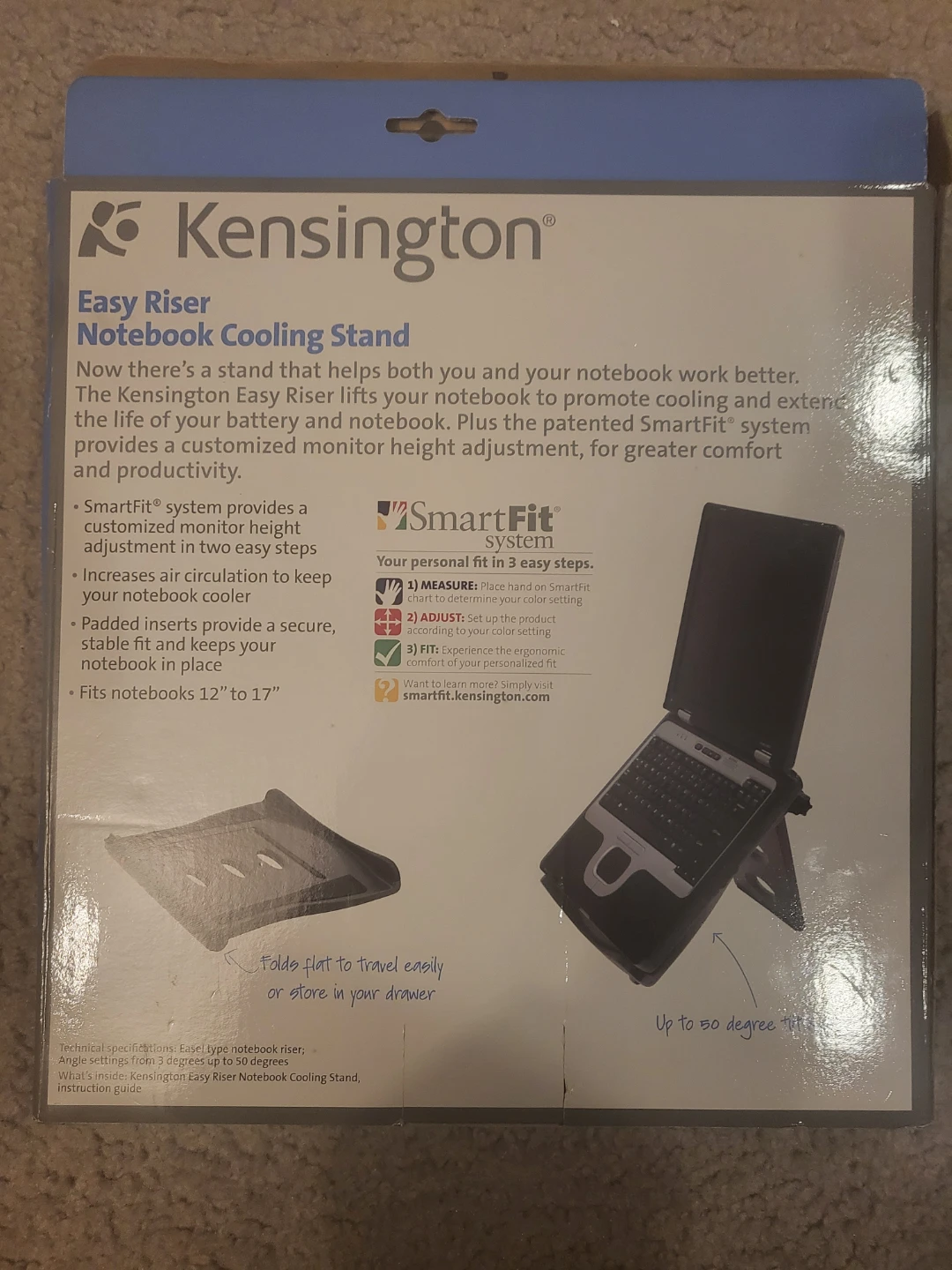 Kensington Easy Riser Notebook Cooling Stand - photo 2