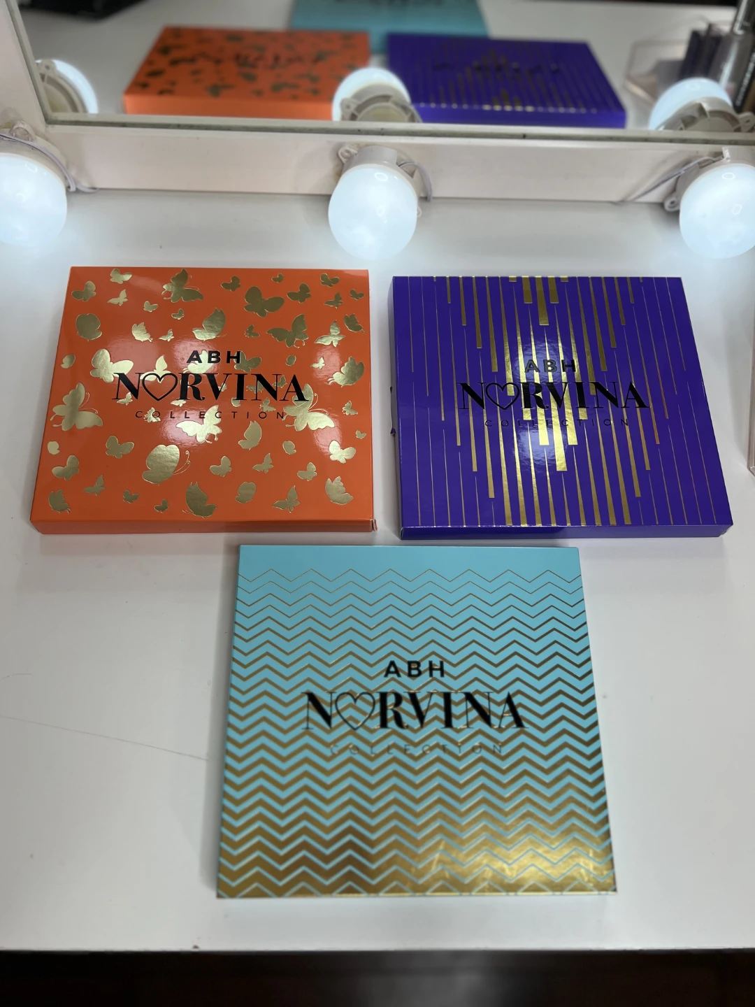 ABH Norvina Collection Eyeshadow Palettes - Set of 3